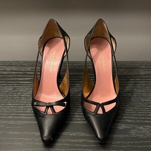 Dolce & Gabbana Black Cutout Heels